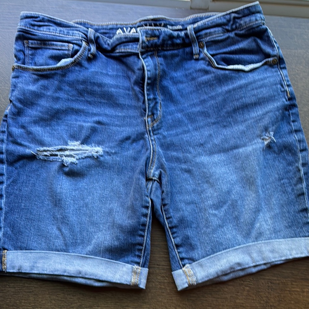 Ava & Viv Blue Jean Shorts